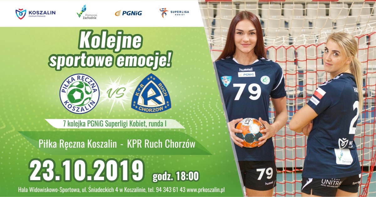 Piłka Ręczna Koszalin - KPR Ruch Chorzów