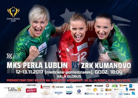 MKS Perła Lublin - ZRK Kumanovo