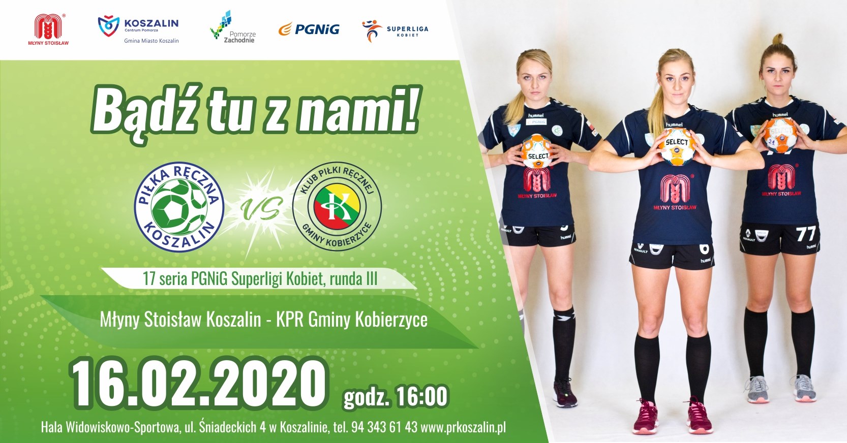 Młyny Stoisław Koszalin - KPR Gminy Kobierzyce