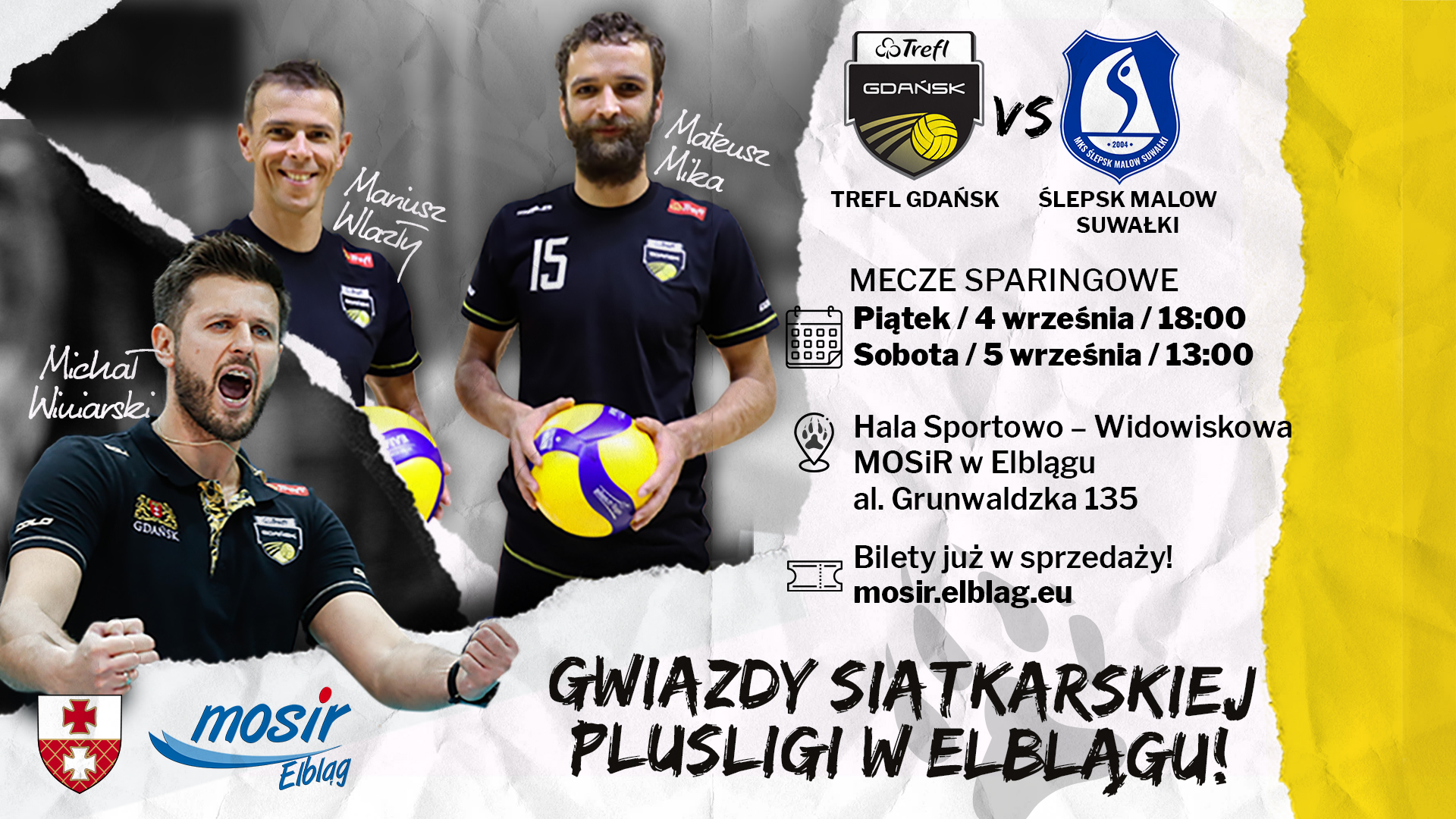 Trefl Gdańsk - Ślepsk Malow Suwałki - piątek